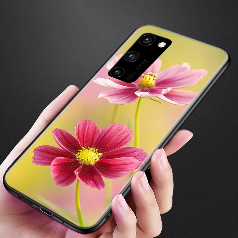 

Silicone Cover Like daisy flower Phone Case for Huawei Honor 30 20 Pro 10i 9A 9S 9X 8X 10 9 Lite 8 8A 7A 7C Pro