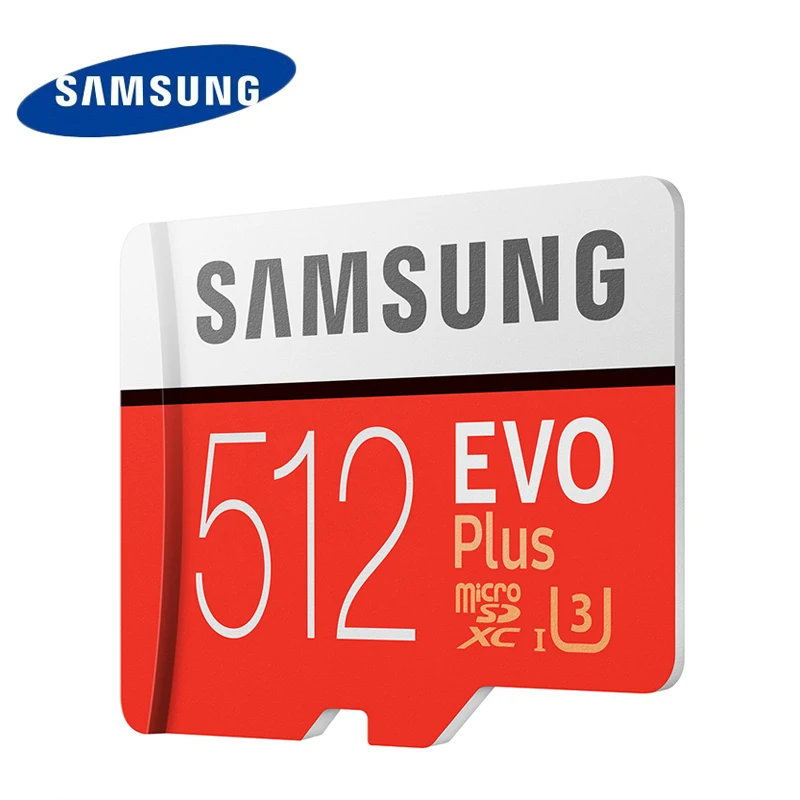 Карта памяти SAMSUNG EVO Plus класс 10 64 Гб 128 ГБ 256 ГБ SDXC U3 Micro SD TF карты 32 Гб SDHC U1 транс флэш для планшетных телефонов - Емкость: MB-MC-512GB