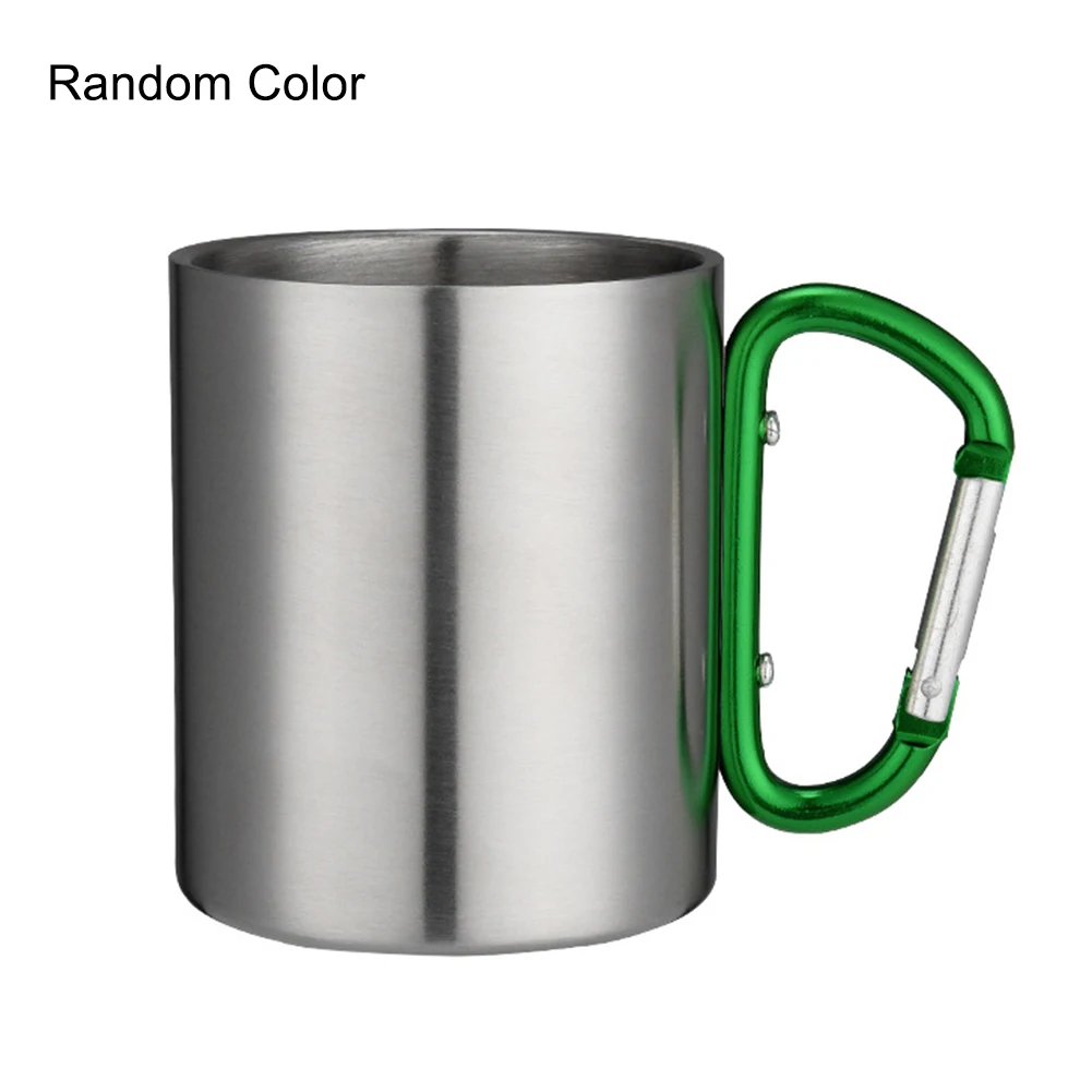 220 мл Нержавеющая сталь Кубок Отдых на природе Пеший Туризм Восхождение сумка