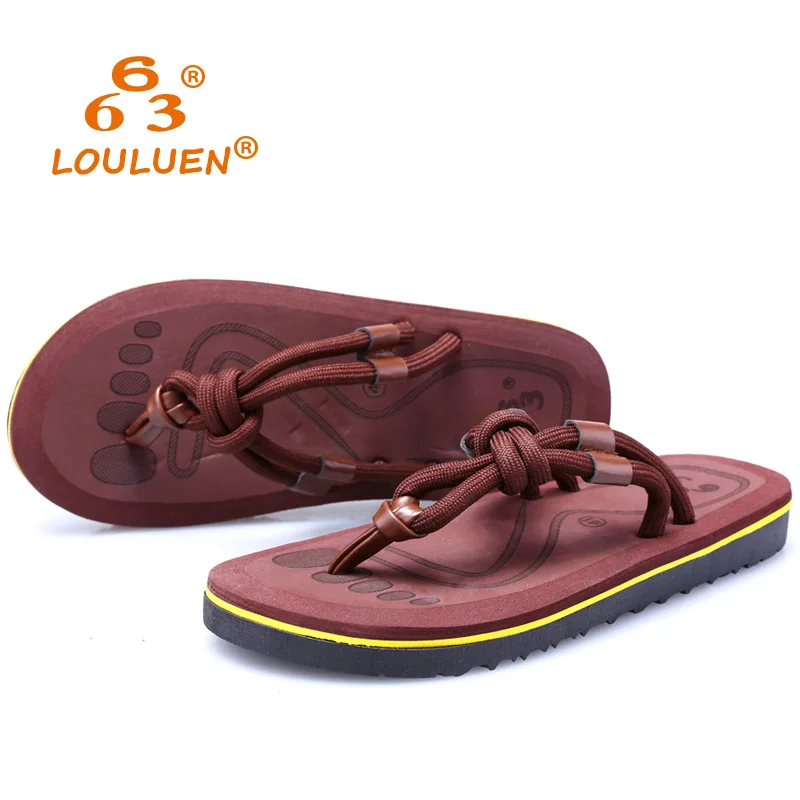 Мужская летняя новая мужская пляжная обувь вьетнамские тапочки мужские домашние