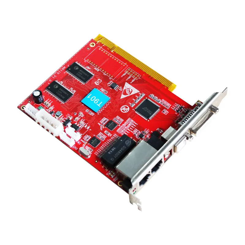 Huidu T901 синхронизация светодиодной отправляющей картой полный цвет p10