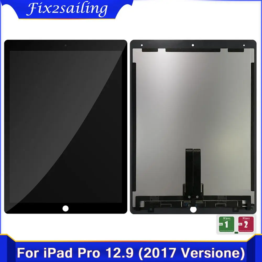 100% протестированный 12 9 ''ЖК-дисплей для iPad Pro A1671 A1670 2-й ЖК-дисплей сенсорный