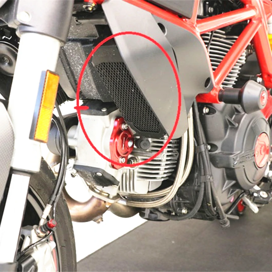Алюминиевый радиатор для мотоцикла масляный защитная решетка DUCATI Monster 797