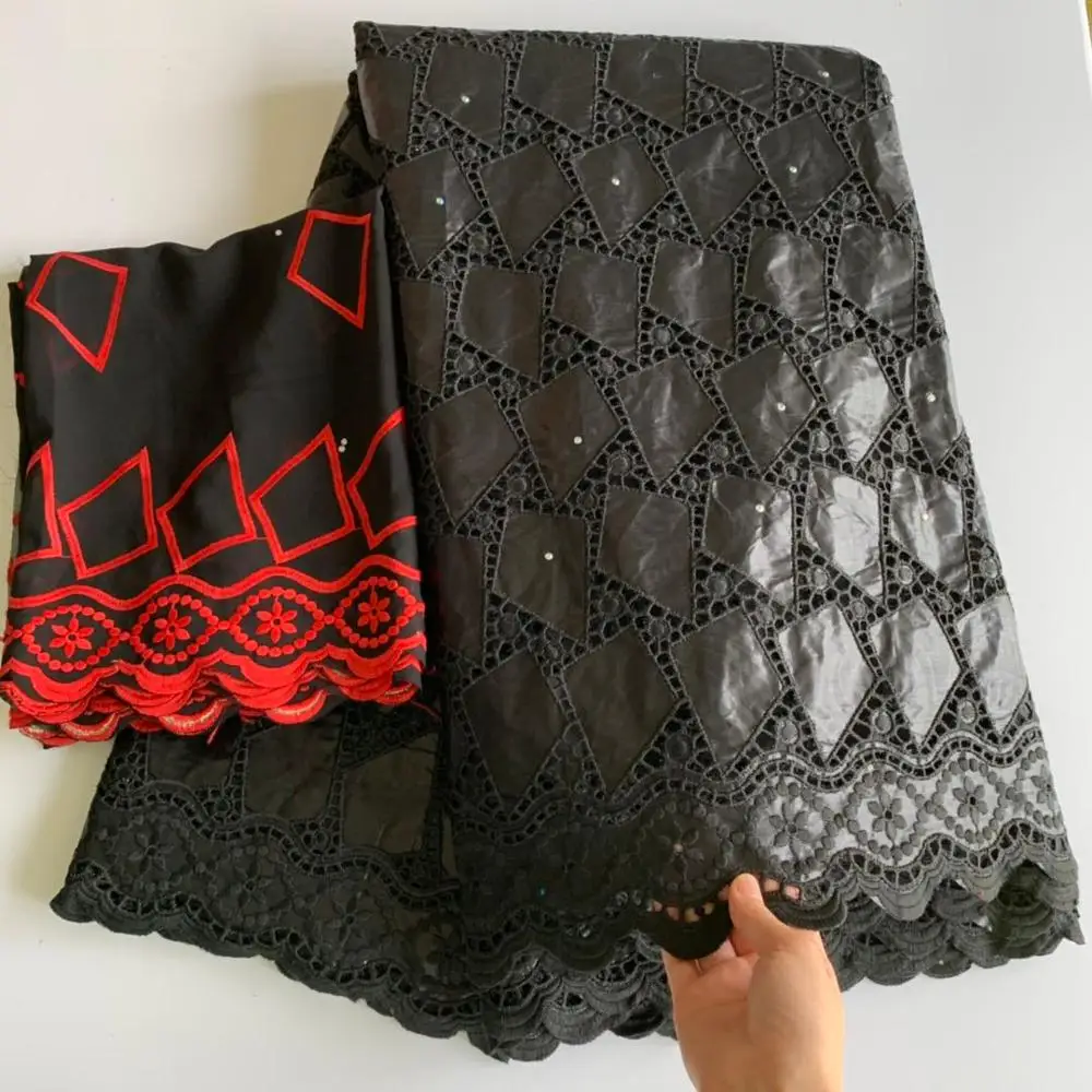 

stones lace fabric newcoming stones bazin riche lace fabric with headcraf 5+2yards for women daily dress SHISMAY154