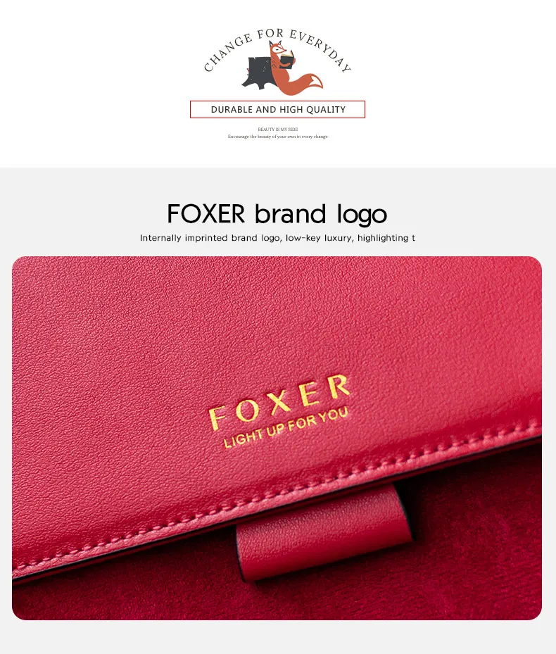 FOXER, женская сумка через плечо, сумки на плечо, сумка на плечо, кошелек, женская сумка-мессенджер, подарок на день Святого Валентина