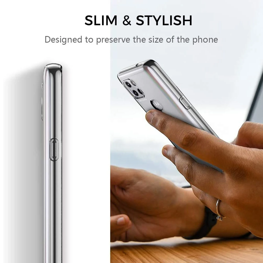 ultrathin phone back funda for motorola moto one 5g ace full cover case soft tpu bags for moto one 5g ace free global shipping