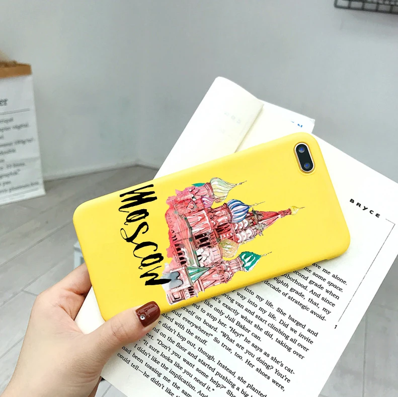 Модный Забавный всемирно известный памятник пари Лондон мягкий чехол для iphone 8 7 6