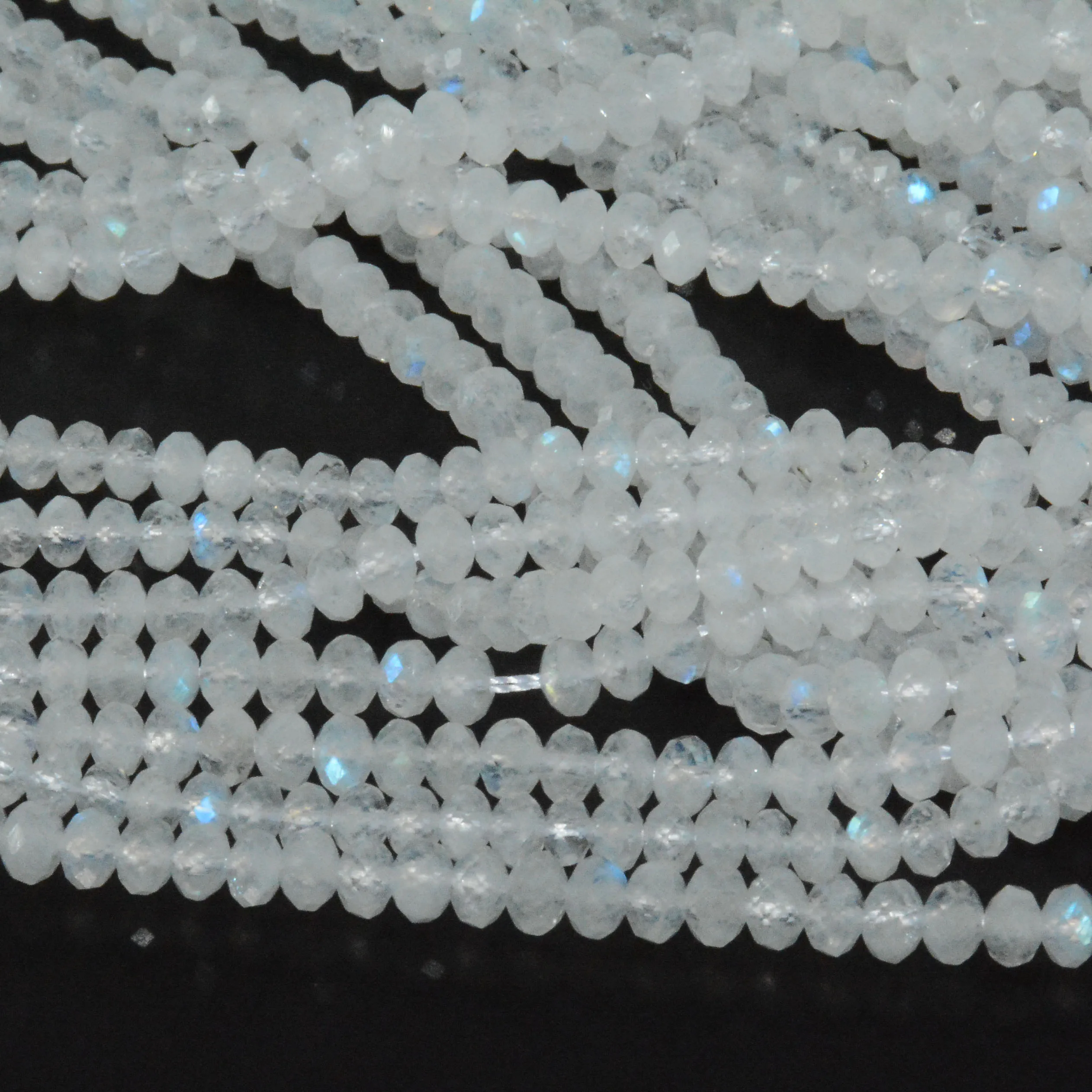 Бусины из лунного камня 3x4 мм|Бусины| |