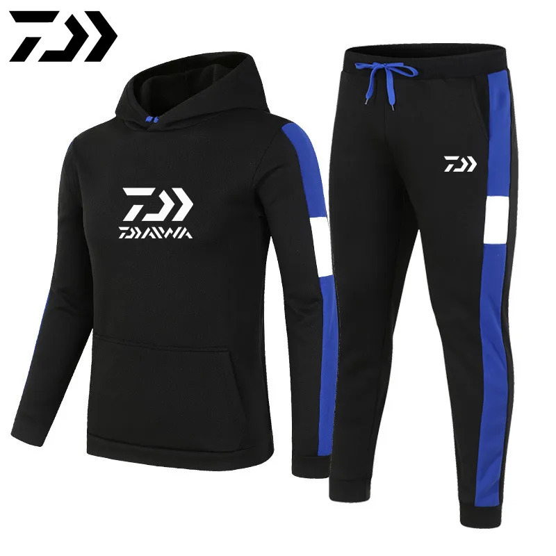 

Autumn DAIWA Fishing Sets Clothes Spring Men's Outdoor Sports Fishing Suit Stand-up Collar Casual Windproof Fishing Sweater Suit