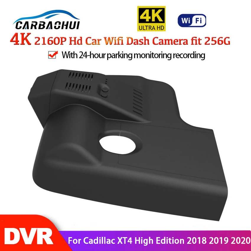 

Car Wifi DVR Dash Cam Camera For Cadillac XT4 High Edition 2018 2019 2020-2022 high quality Night vision full hd CCD