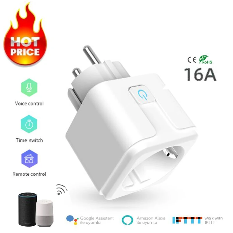 KMAX умная розетка WiFi беспроводной пульт дистанционного управления адаптер