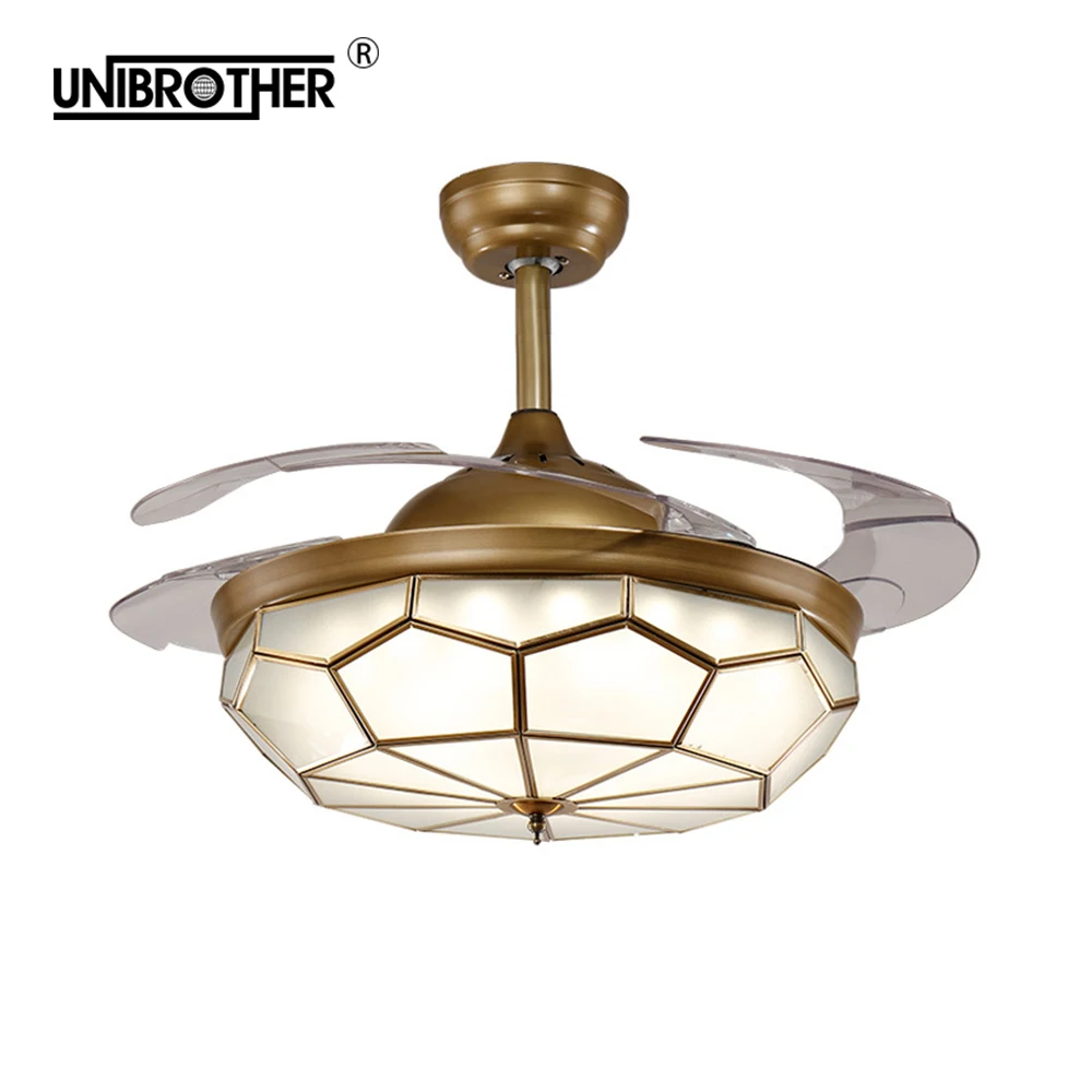 42 дюймовый светодиодный потолочные вентиляторы с Светодиодная лампа ночные