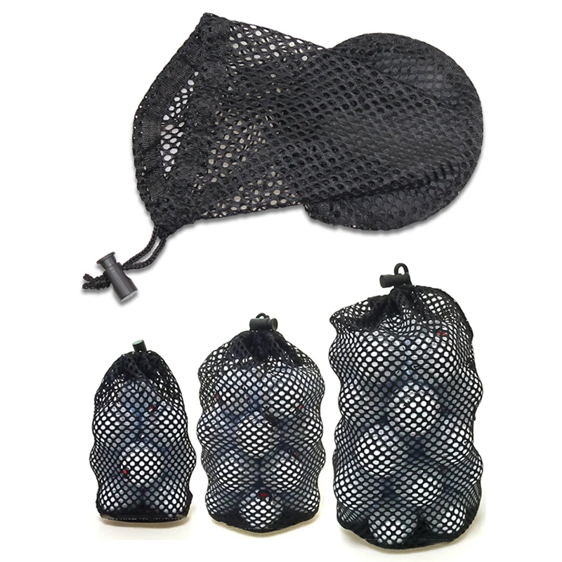 Golf Special Net Bag Nylon Net Bag Bag Storage Ball Bag Can Hold12- 48 Balls Golf Ball Pouch