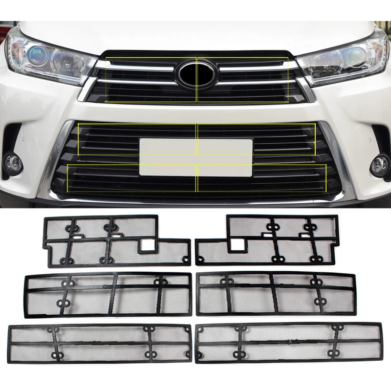 Сетка для защиты от насекомых сетчатая сетка передняя решетка из нержавеющей