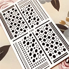 F-182 до 309 Форма круг квадратный Треугольники 3D задняя клей для ногтей Наклейка для ногтей наклейки для ногтей украшение ногтей Маникюрный Инструмент для ногтей орнамент