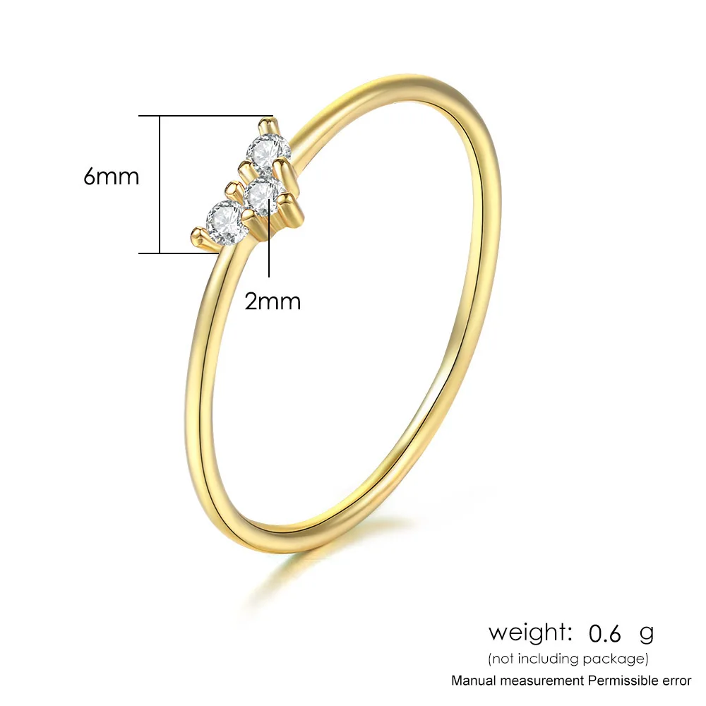 Изысканное кольцо Double Fair Slim Love Heart для женщин и девушек подарок на день рождения
