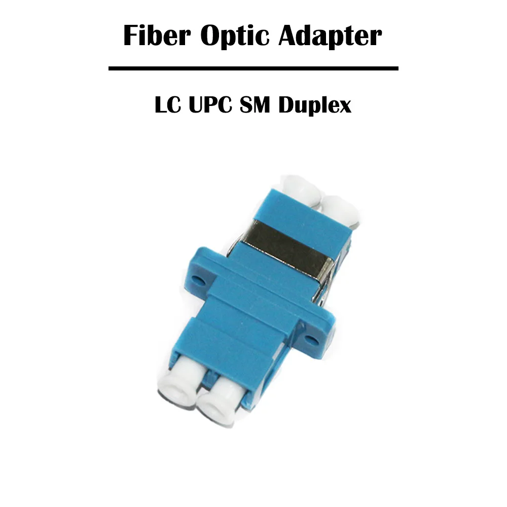200 шт./лот LC дуплексный UPC/APC SM одномодовый волоконно оптический адаптер FTTH Ethernet