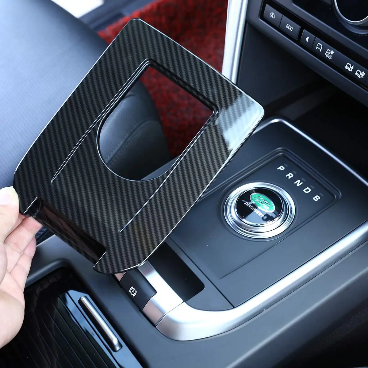 Для Land Rover Discovery Sport 2015 2019 стильная Внутренняя крышка переключения передач из