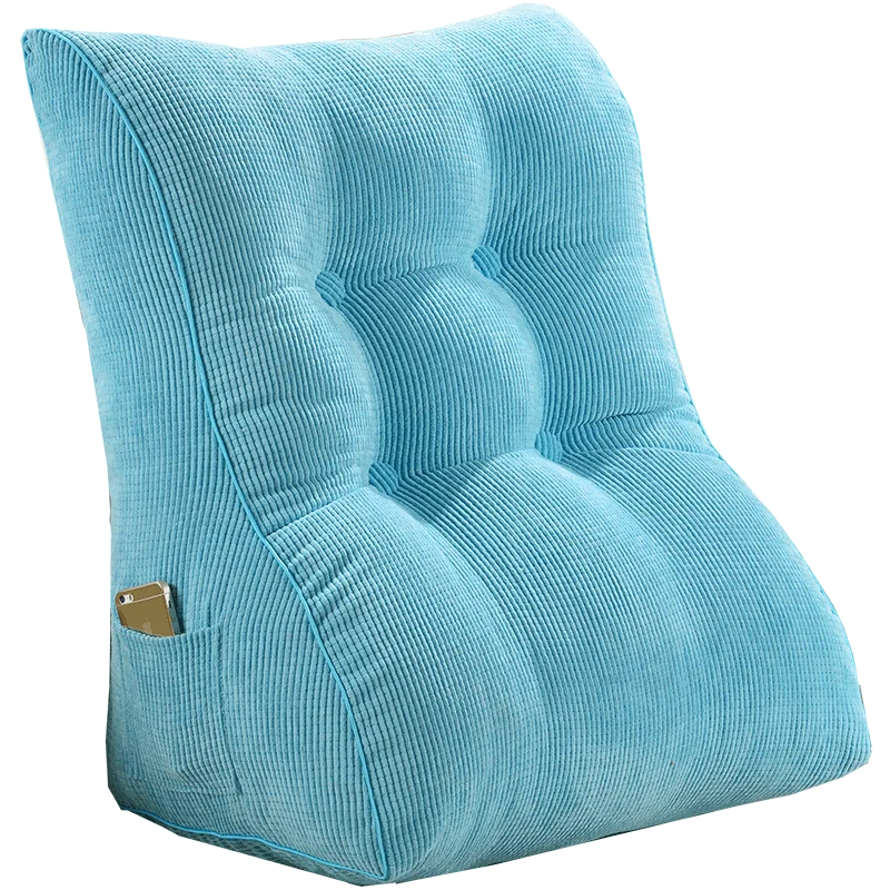 Большая треугольная искусственная Подушка изголовье кровати мягкая сумка