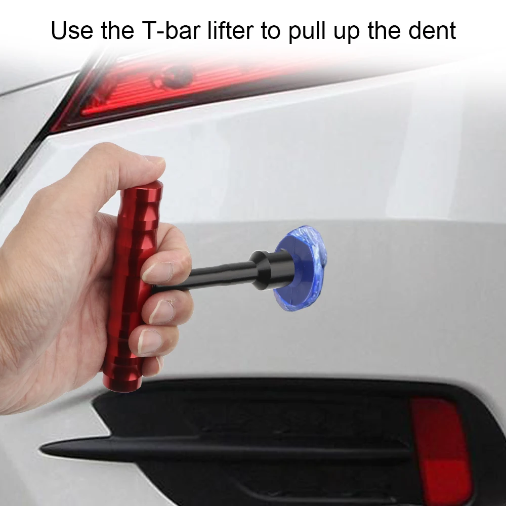 Paintless Dent Repair Tools With Glue Puller Tabs Removal Kits PDR Car Kit 1 Set |