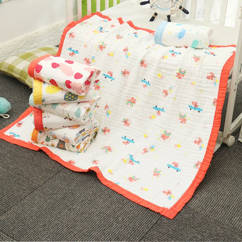 

6 Layers Hydrophilic Cloths Swaddling Cotton For Babies Accessories Newborn Cocoon Baby Blankets For Newborns Baby Swaddle Wrap