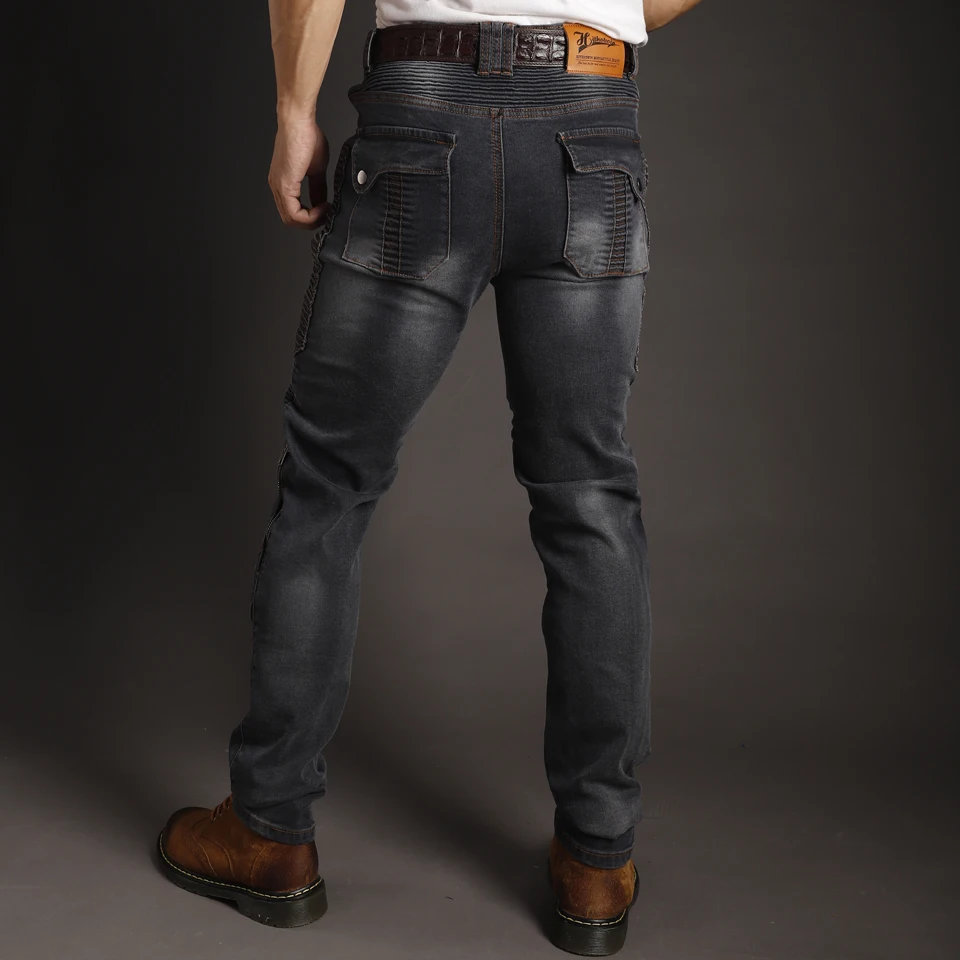 Мотоциклетные мужские внедорожные брюки Aramid огнеупорные и носимые Hi-03