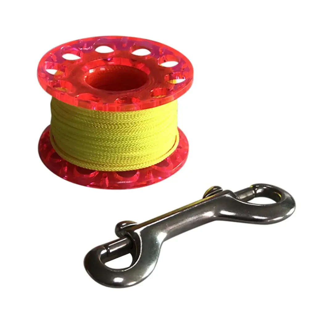 

Diving Finger Spool Anti-Corrosion Snorkeling With Clip Water Sports Equip.