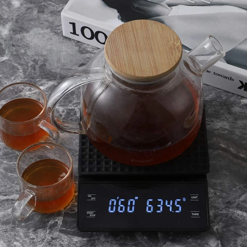 Кофе весы с таймером 3 кг/0 1 г Высокая точность залить капельная Кофеварка