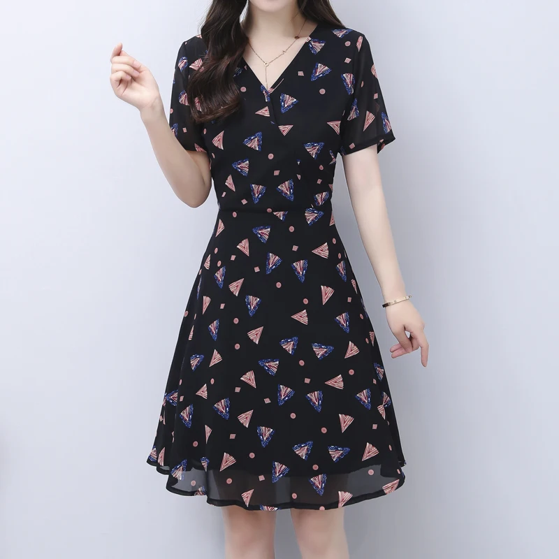 Женское платье большого размера летнее 2021 Новый Повседневный свитер с