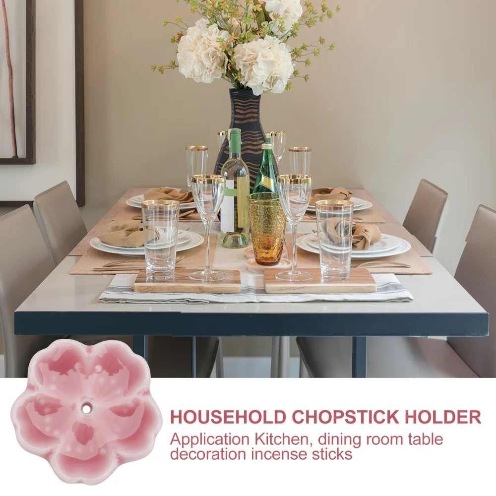 

4Pcs Cherry Blossom Incense Burner Fresh Home Decor Chic Incense Holder