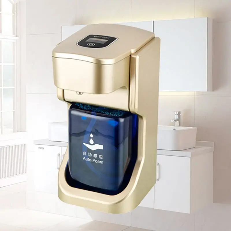 

Automatic Sensor 500ml Contactless Soap Dispenser Wall Mounted Waterproof Shampoo Conditioner Shower Gel Container