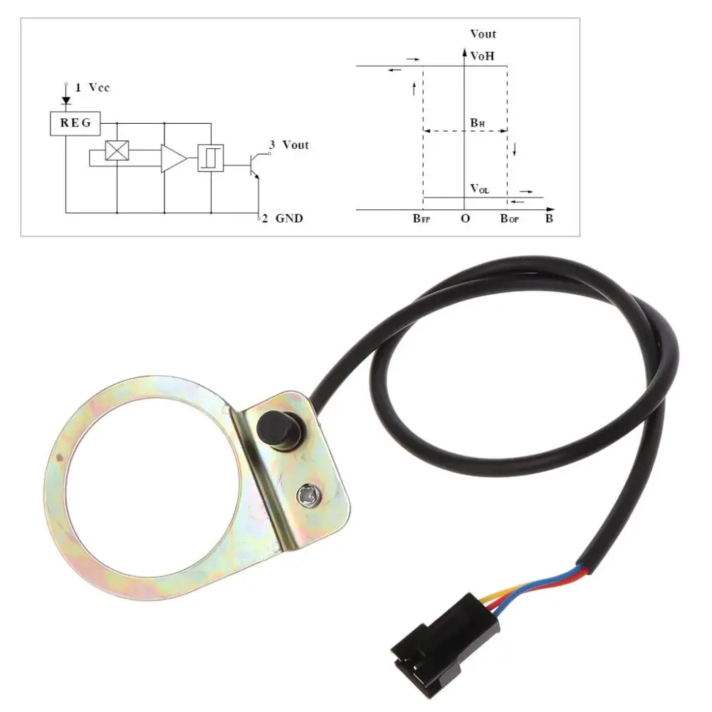 Импульсный Автомобильный датчик питания Электронный велосипед литиевая батарея