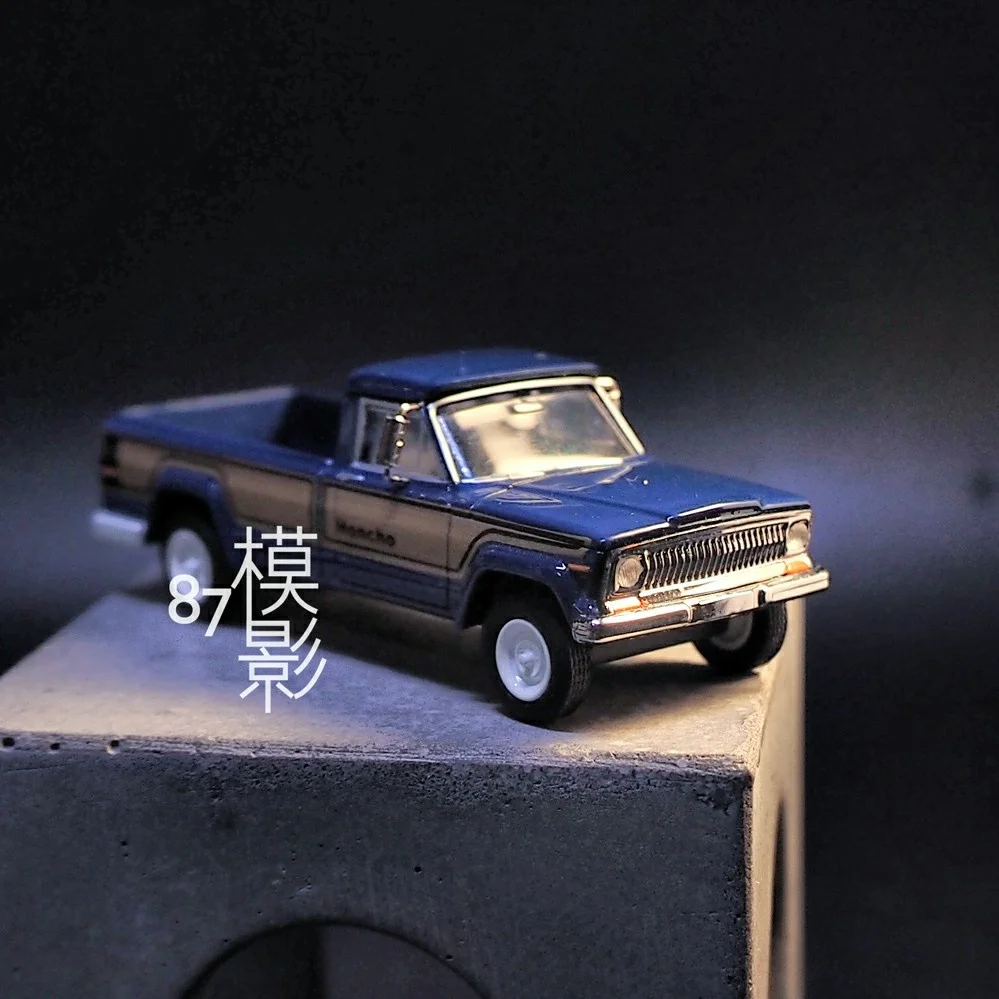 

1/87 JEEPS Гладиатор пикап цветная полоса внедорожник брекина модель автомобиля Коллекция украшения подарок