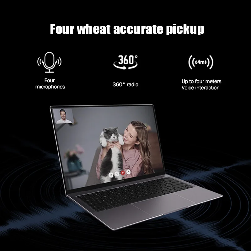 Huawei MateBook X Pro ноутбук с системой Windows 10 Intel Core i7 8565U/i5 8265U 8 Гб ram 512 ГБ SSD PC отпечаток пальца 2 ГБ GDDR5