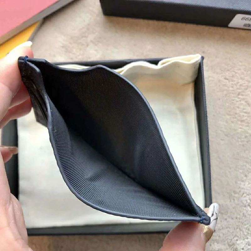 

Luxury Card Holder Faure Le Page Top Quality Genuine Leather ID Credit Card Wallet Coin Purse Women Card Holder With Box