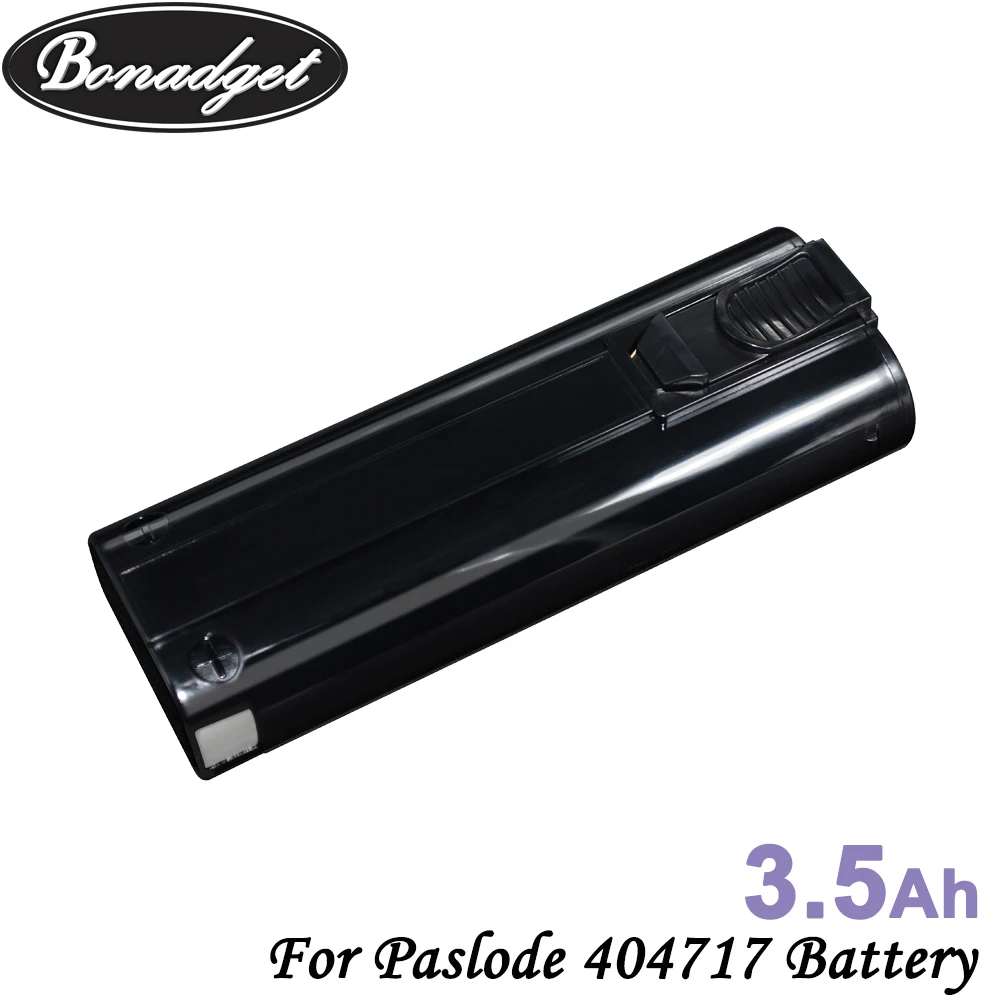 

Bonadget Rechargeable 6V 3500mah Ni-MH Battery For Paslode 404717 B20544E IM350A IM200F18 IM350CT IM65A Power Tool Battery