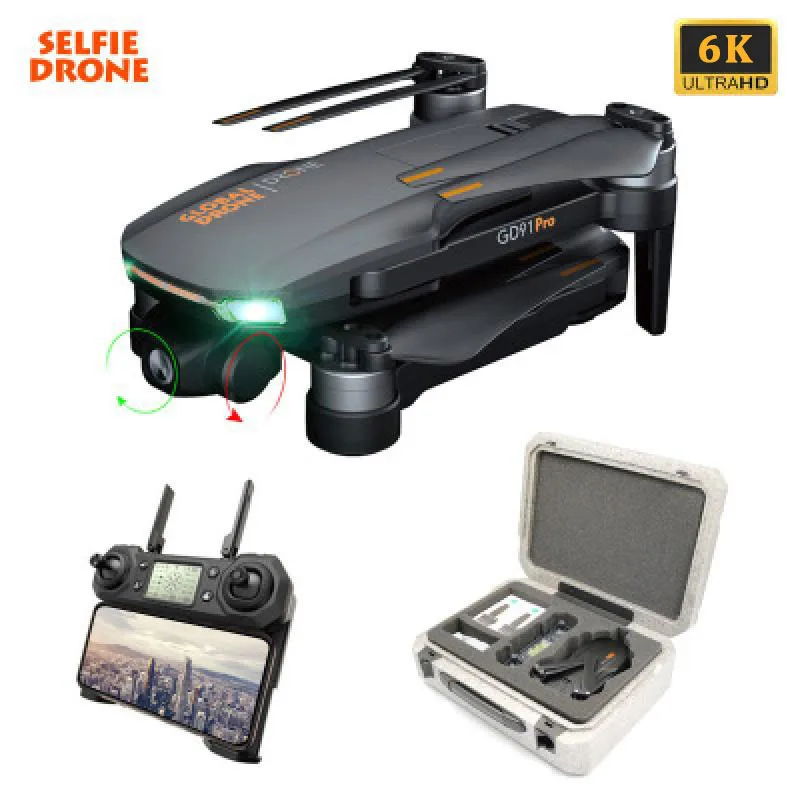 Квадрокоптер Gd91 Pro двухосевой механический самостабилизирующийся карданный