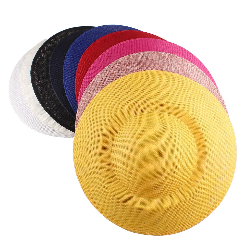 27 см круглый чародей база сделать для свадебной вечеринки millinery DIY свадебные аксессуары для волос Необычные головные уборы 6 шт./партия несколько цветов
