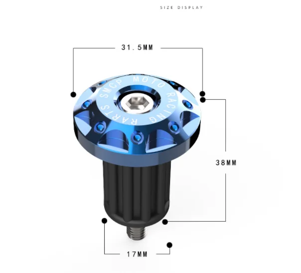 Детали для мотоцикла новинка ручки из алюминиевого сплава CNC диаметр 16 18 мм