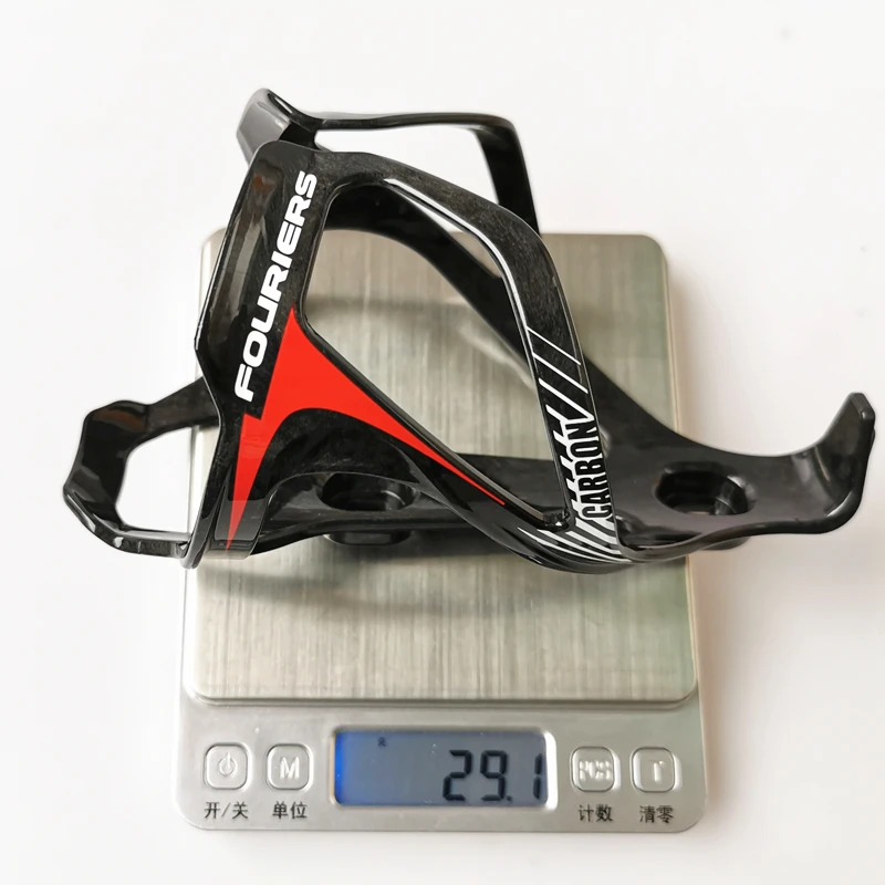 Клетка для бутылки с водой горного/дорожного велосипеда из углеродного волокна и