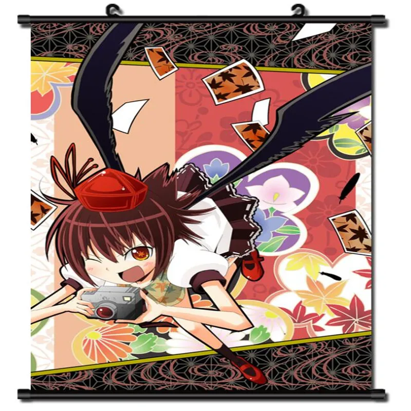Японская декоративная картина аниме проект TouHou Phantasmagoria of Flower Syameimaru Aya домашний