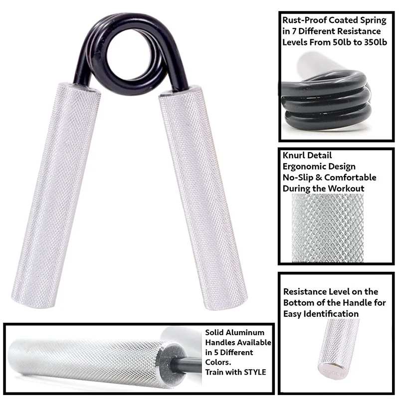 Тяжелый тренажер для реабилитации пальцев металлическая ручка кистевой