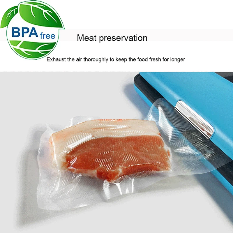 5 рулонов/партия кухонные вакуумные пакеты для хранения пищевых продуктов