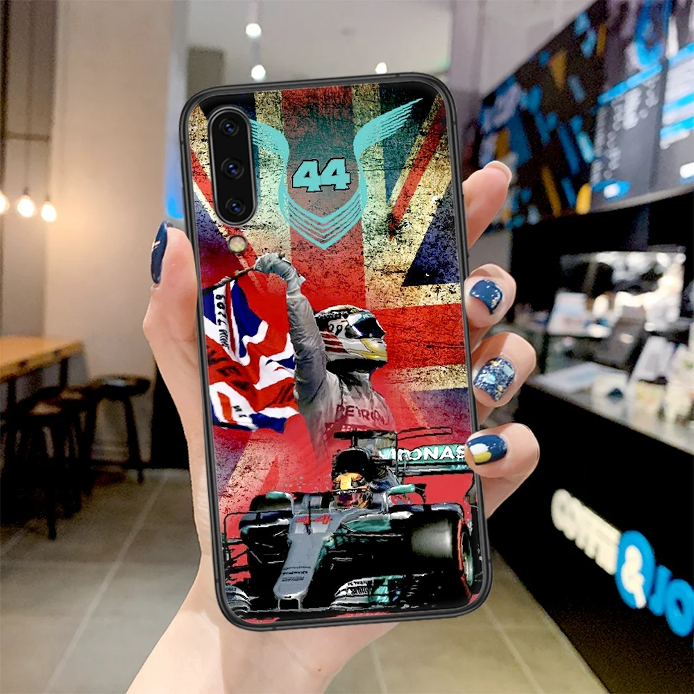 

Hamilton F1 Racing Phone Case For Samsung Galaxy A 3 5 7 8 10 20 20E 21S 30 30S 40 50 51 70 71 black Shell Painting Waterproof