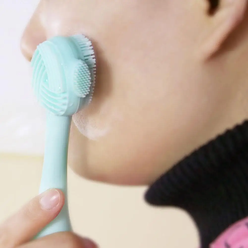 Силиконовая ткань для глубокого очищения кожи двойного назначения | Красота и