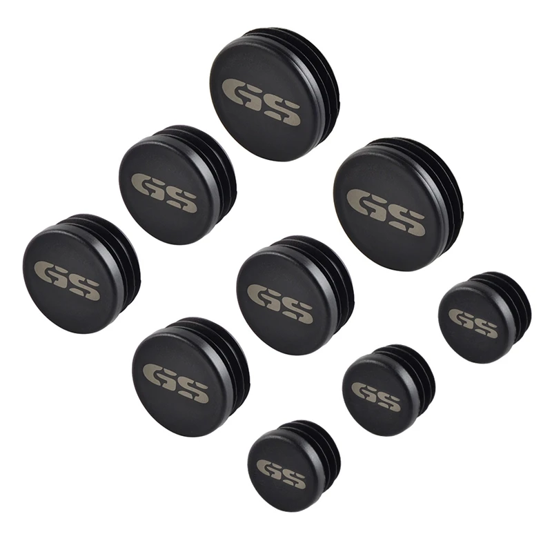 

9Pcs Frame Hole Caps Cover Plug Set for Bmw R1200Gs R1200 Gs Adventure 2017-2019