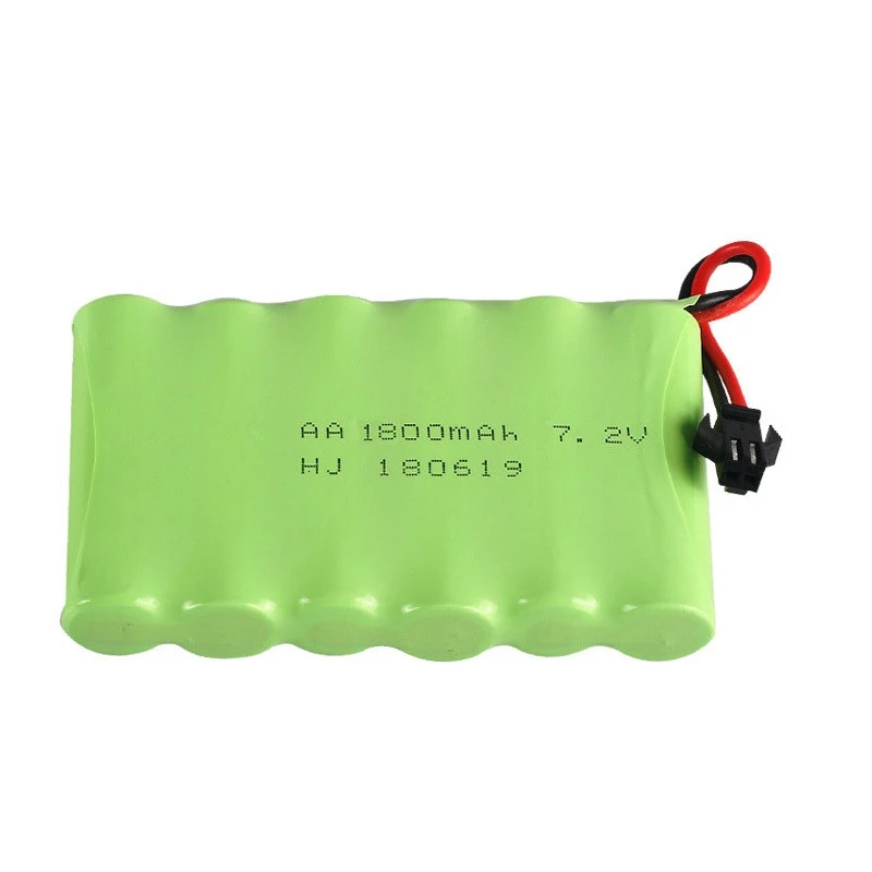 

( M Model ) 7.2v 1800mah NiMH Battery For Rc toys Car Tanks Trains Robot Boat Gun Ni-MH AA 700mah 7.2v Rechargeable Battery 5Pcs