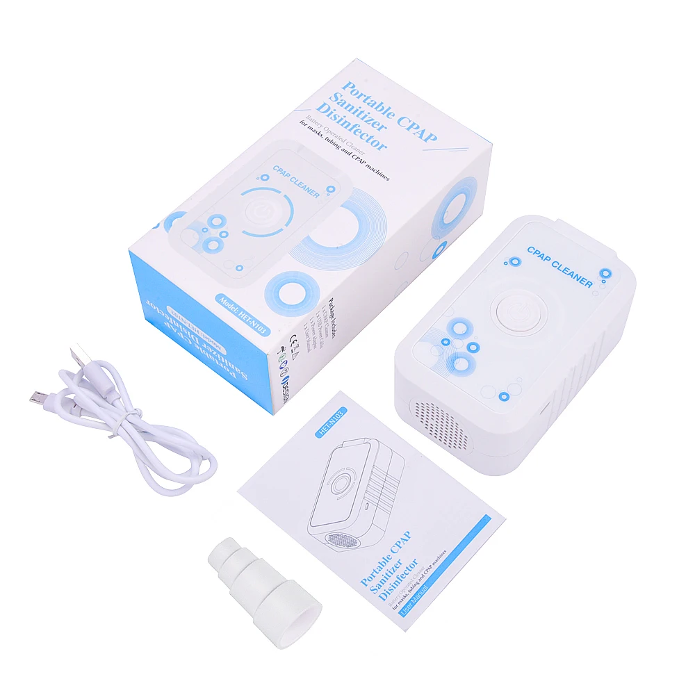 Портативный мини-аппарат CPAP для очистки перезаряжаемый дезинфицирующий
