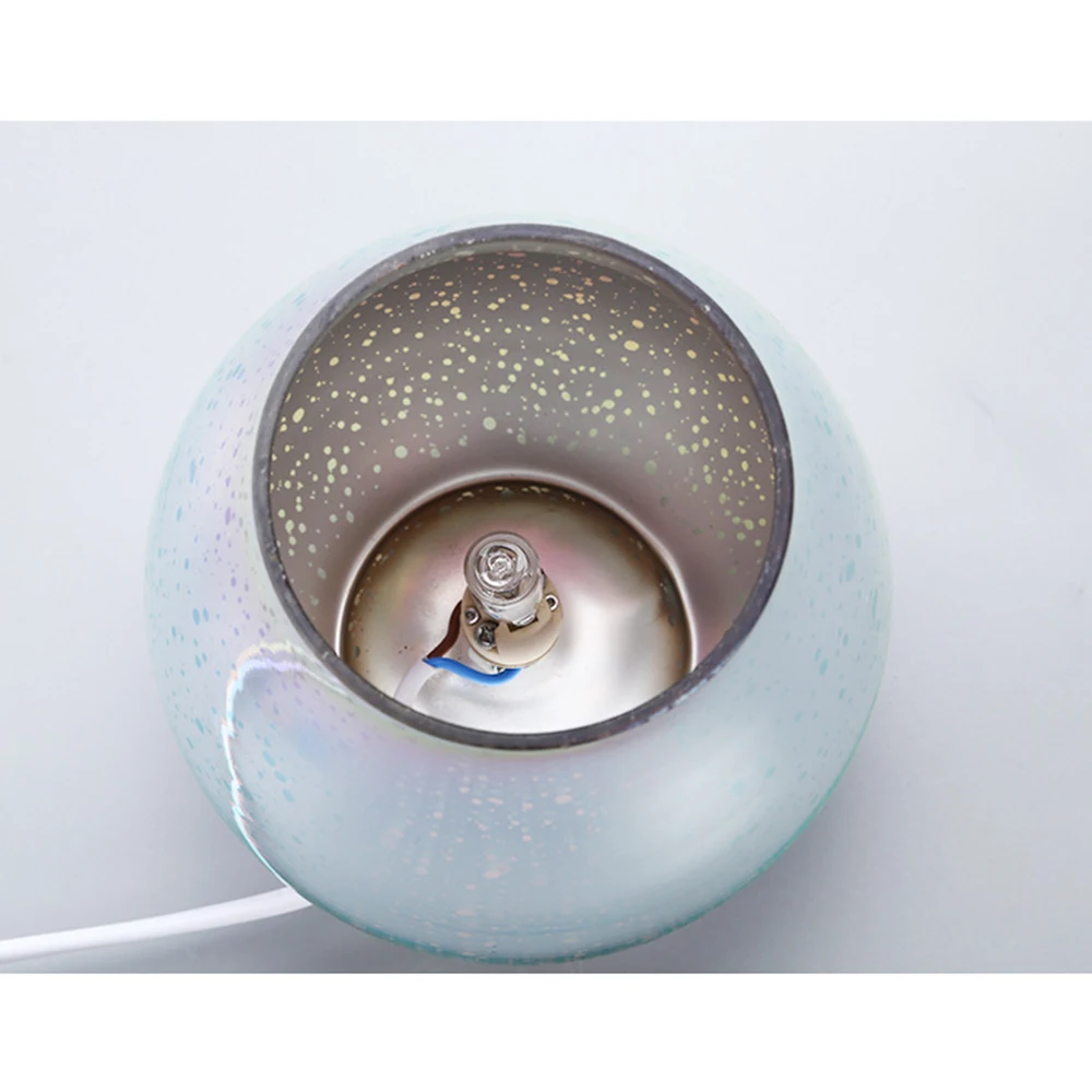 Красивые 3D стеклянный рассеиватель для ароматерапии Электрический арома лампа