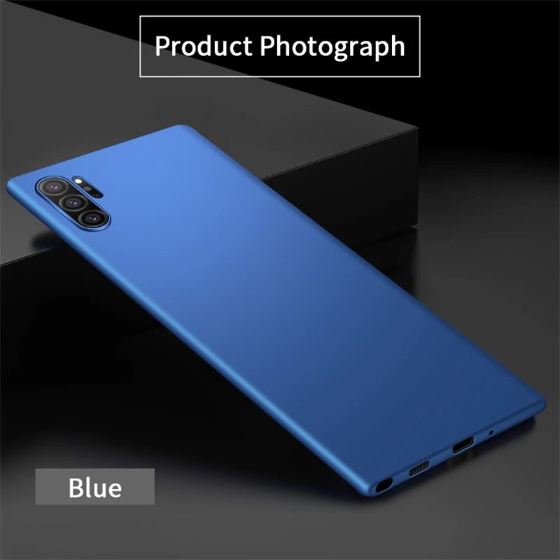 Чехол для samsung Galaxy Note10 Pro Чехол Ультра-тонкий гладкий жесткий PC задняя крышка защитный чехол для телефона для samsung Note 10 Pro Plus